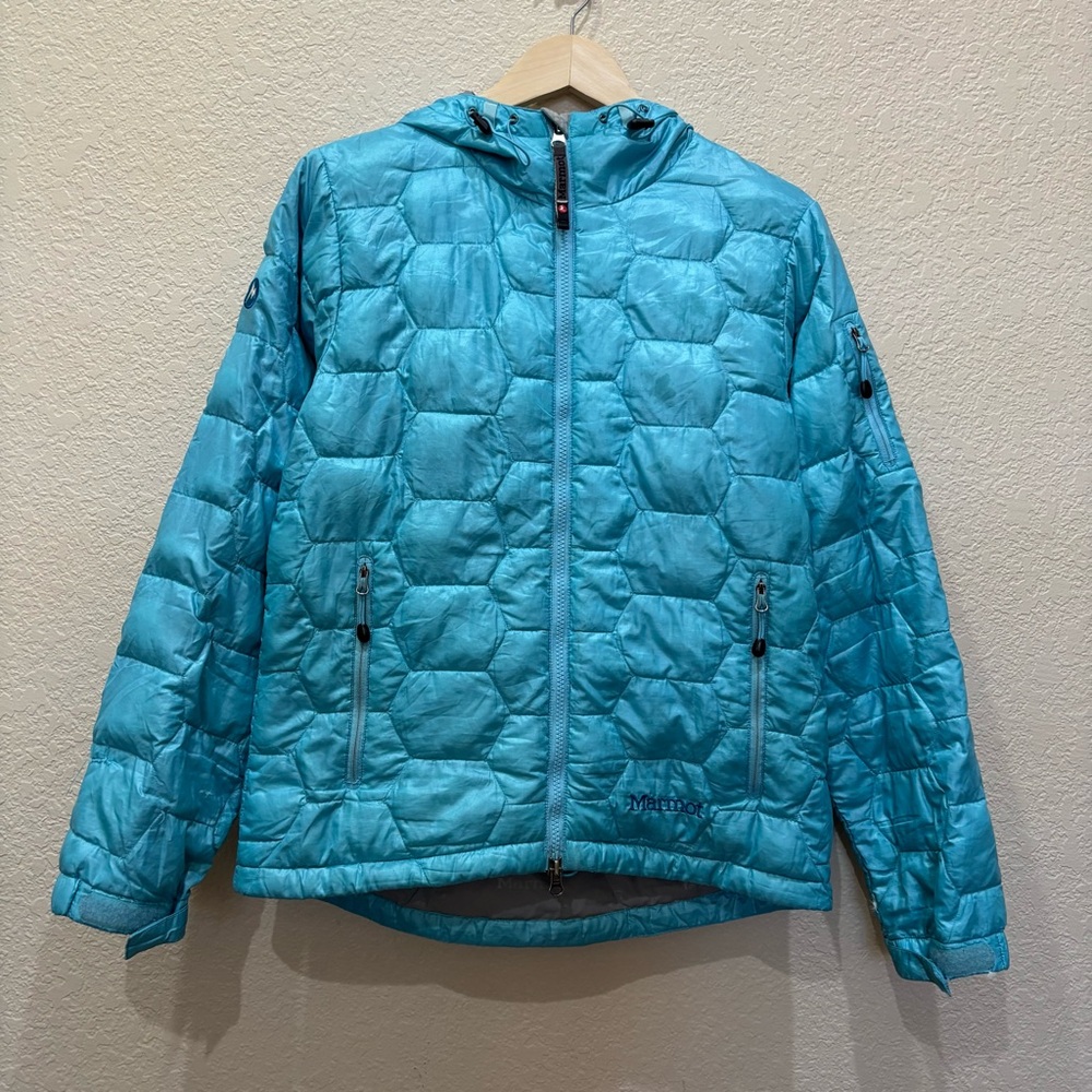 Marmot Ama Dablam Down Jacket in Blue Women’s Medium